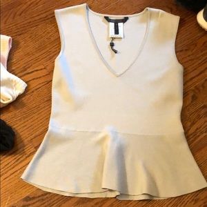 BCBG peplum shirt